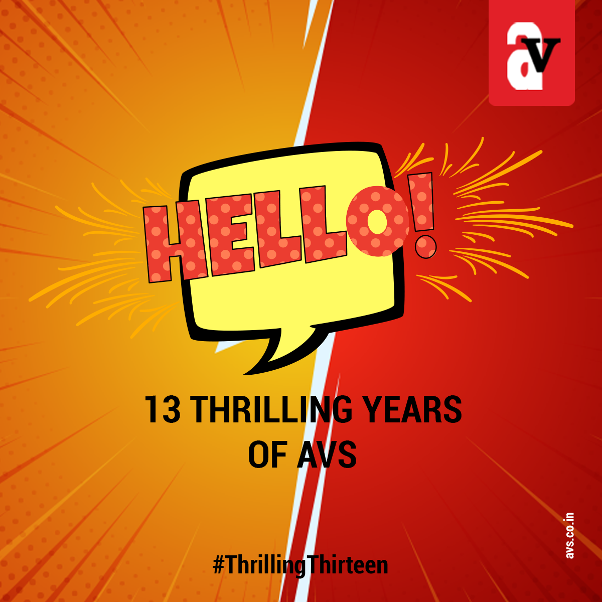 Image of We are thrilled to be THIRTEEN and counting…